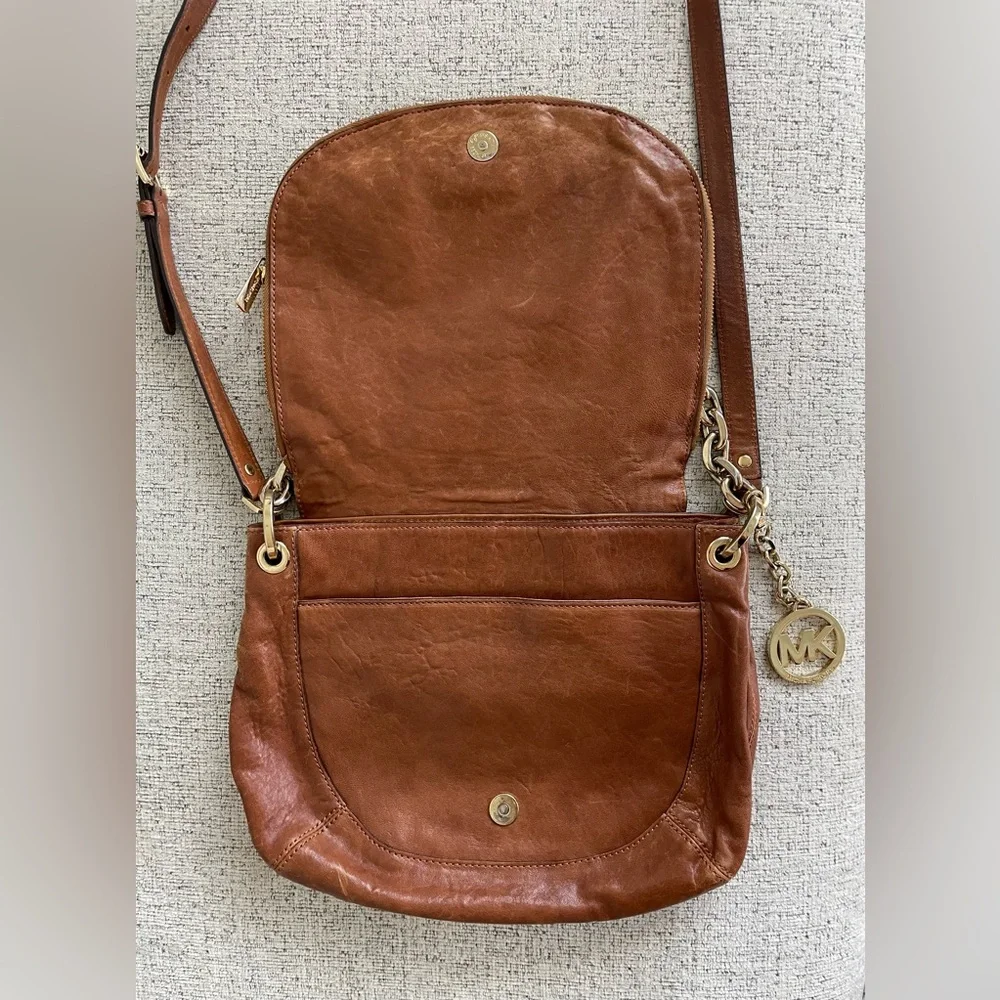 Michael Kors Cognac Crossbody - Picture 4 of 8